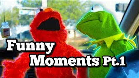 Elmo And Kermit Funny Moments Pt1 Areyousupercereal Youtube