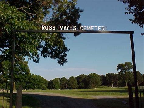 Ross Mayes Cemetery In Salina Oklahoma Find A Grave Cemetery
