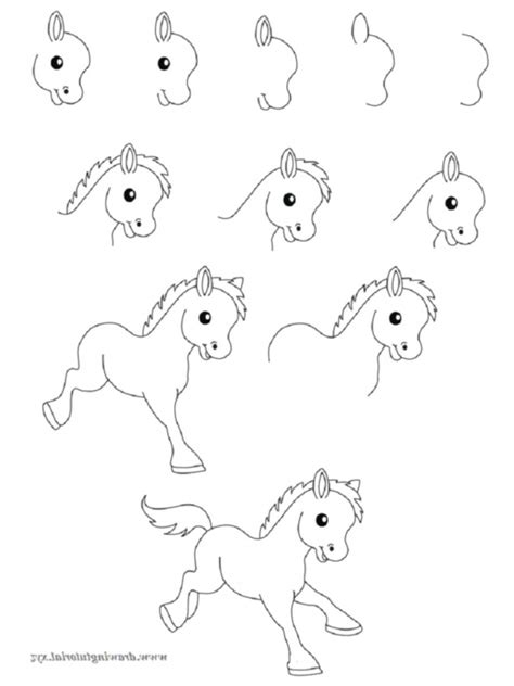 Konsep 34 Step By Step Drawing Animals