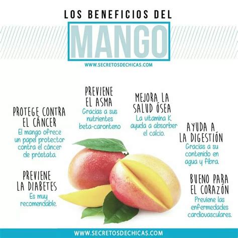 Mangó beneficios Alimentos nutricionales Beneficios de alimentos