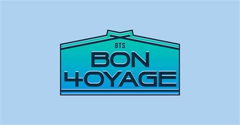 Bts #bonvoyage i donot own video all the video credit goes to bighit entertaiment no copyrighit. 最高 Ever Bon Voyage Bts Logo - さんじゃのがめ