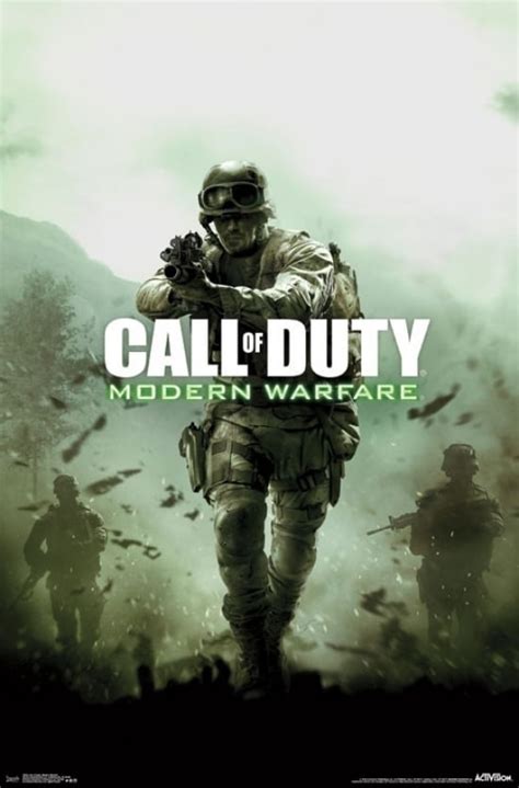 Call Of Duty Modern Warfare Poster Print 22 X 34