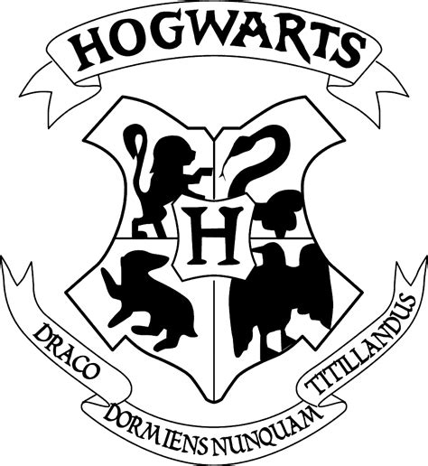 Download Recortad Logo Harry Potter Hogwarts Png Image With No