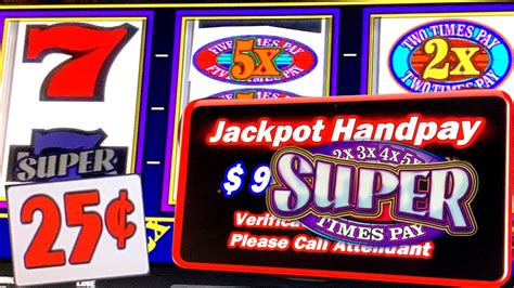 Mega Jackpot On Super Times Pay High Limit Slots Machine Free Games