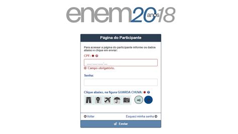 Como acessar a página do participante enem 2021. Acessar a Página do Participante ENEM 2019 (com imagens ...