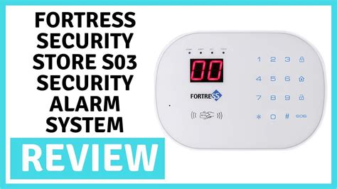 Fortress Security Store S03 Wifi Security Alarm System Review Youtube