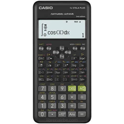 Calculadora Cient Fica Casio Fx La Plus Segunda Edici N Librer A Irbe Bolivia