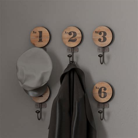 Trent Austin Design Decorative Numbered Wall Hook And Reviews Wayfair