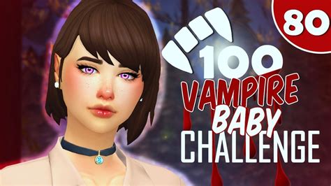 Its A Girl Ep 80 The Sims 4 100 Vampire Baby Challenge Youtube