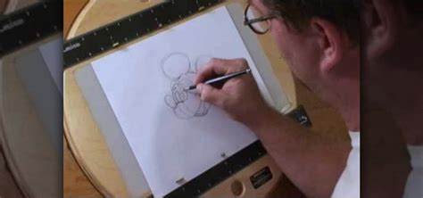 How To Draw Walt Disney Character Mickey Mouse Drawing