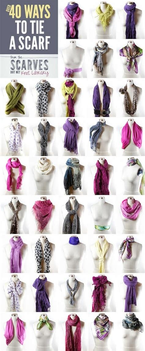 Style Lesson Chic And Creative Ways To Wear A Scarf