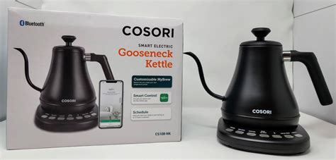 Cosori Smart Electric Gooseneck Kettle Review Time For Smart Tea