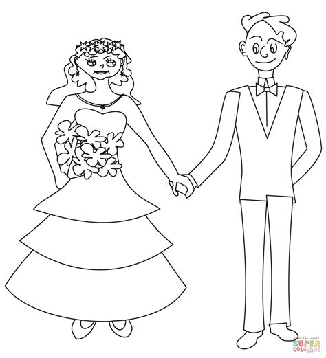 Wedding Couple Drawing At Getdrawings Free Download