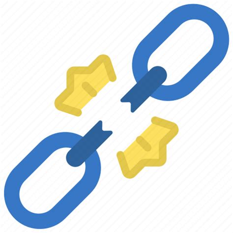 Weak Link Broken Chain Icon Download On Iconfinder