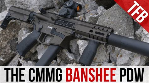 The Best 9mm Ar15 Pdw The Cmmg Banshee Sbr And Defcan Silencer From