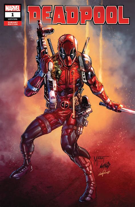 Deadpool 1 Limited Variants Combo Pack Rob Liefeld Creations
