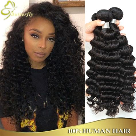 7a unprocessed indian deep wave hair bundles queen hair beauty weave indian deep curly virgin