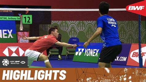 So hold your horses dude, nobody spread propaganda against prc here. YONEX-SUNRISE Hong Kong Open 2019 | Finals MS Highlights ...