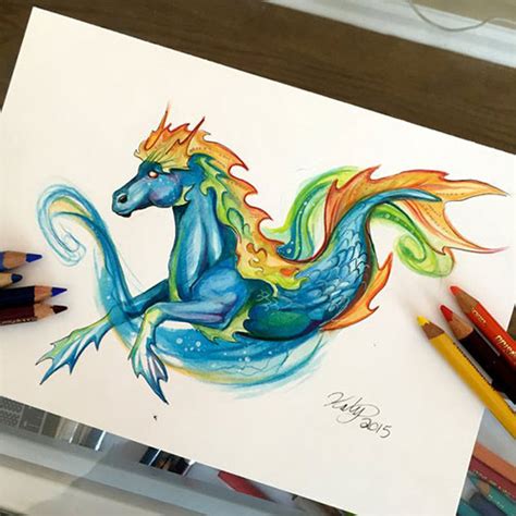 50 Inspiring Color Pencil Drawings Of Animals By Katy Lipscomb