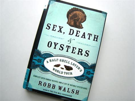 sex death oysters robb walsh book cover johnrieber