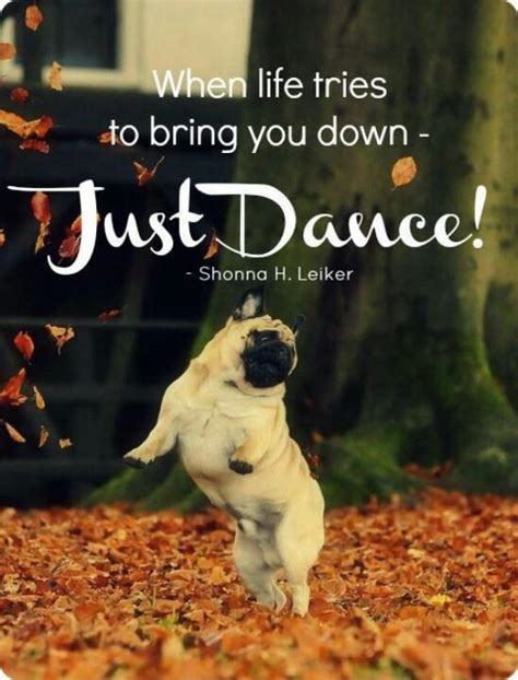 Quotable quotes motivational quotes inspirational quotes qoutes funny quotes dance motivation fitness motivation the words just dance. When life tries to bring you down - just dance! | Picture Quotes