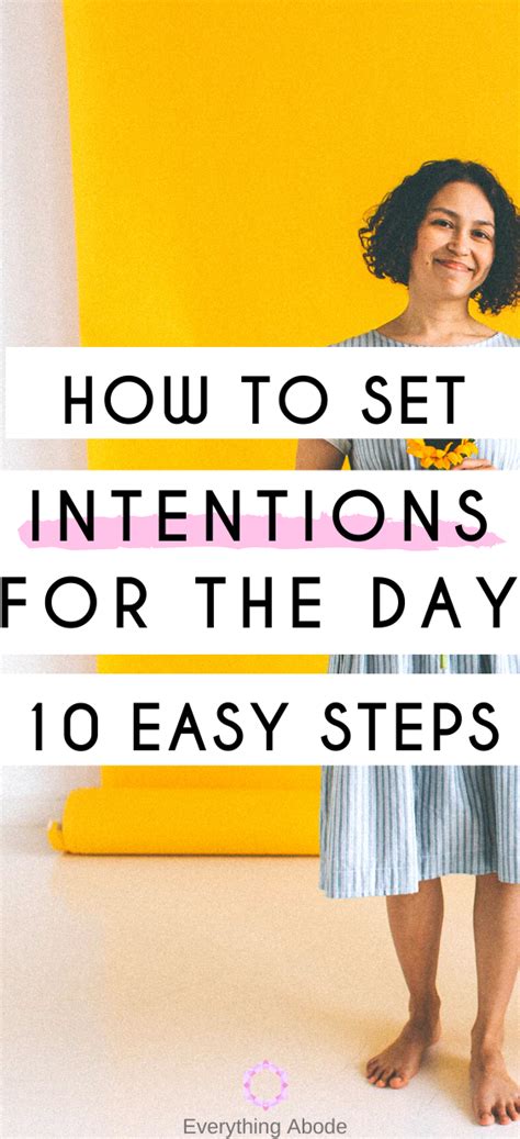 How To Set Intentions To Manifest Your Desires Intentions