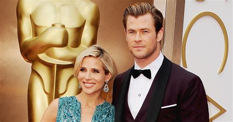 Chris Hemsworth And Elsa Pataky At The Oscars 2014 Popsugar Celebrity