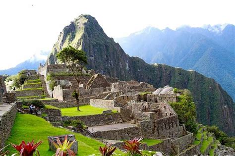 Machu Picchu The Ancient City Of The Inca Empire Peru