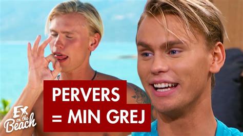 Ex On The Beach Sverige Kevins Grova Språk Extramaterial Youtube