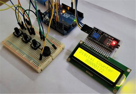 Digital Counter Using Arduino Eeprom Counter Arduino Project