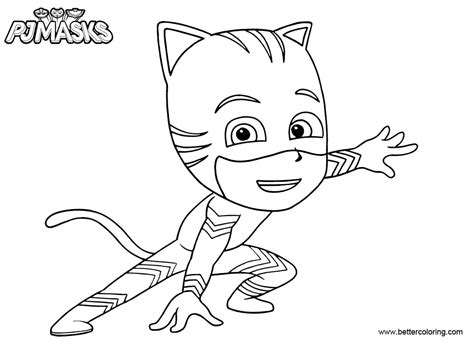 You can now print this beautiful catboy from pj masks coloring page or color online for free. Catboy Coloring Pages Lineart - Free Printable Coloring Pages