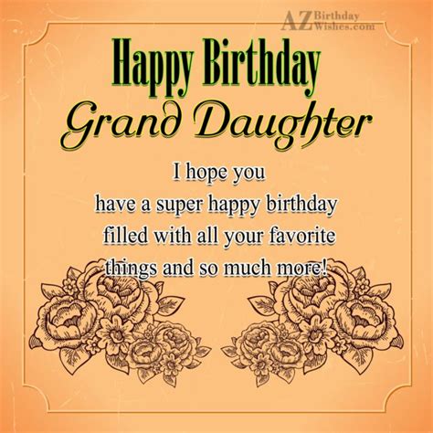 Birthday Wishes For Granddaughter Birthday Images Pictures