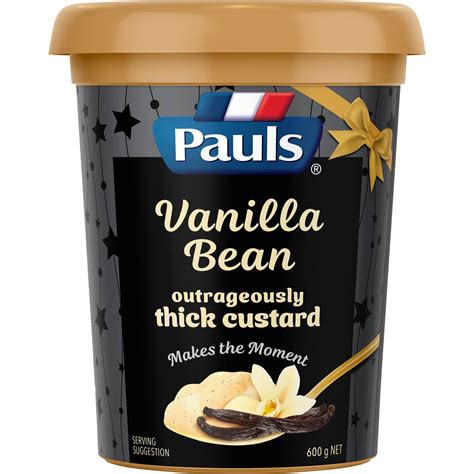 Calories In Pauls Vanilla Custard Snack Pack Calcount