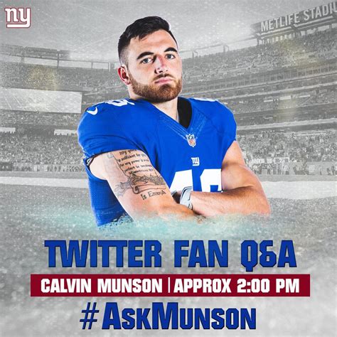1 New York Giants Giants Twitter Ny Giants New York Giants Munson 1 News Super Bowl