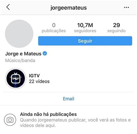 Descubra a melhor forma de comprar online. Jorge e Mateus deletam conta no Instagram e fãs se ...