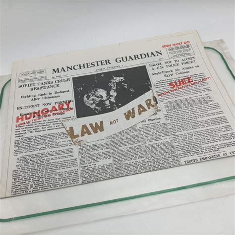 Great Newspapers Reprinted 32 1973 ‘manchester Guardian Nov 1956