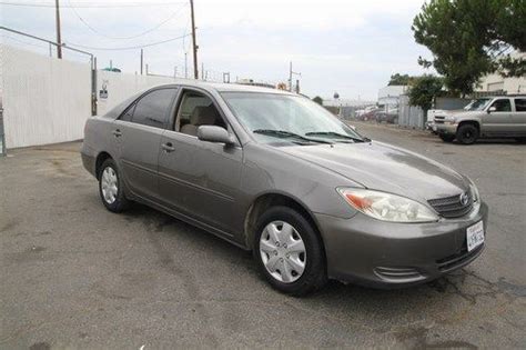 Toyota camry xse:cockpit red leather 4 cylinder (2020). Sell used 2002 Toyota Camry LE Automatic 4 CYLINDER NO RESERVE in Orange, California, United States