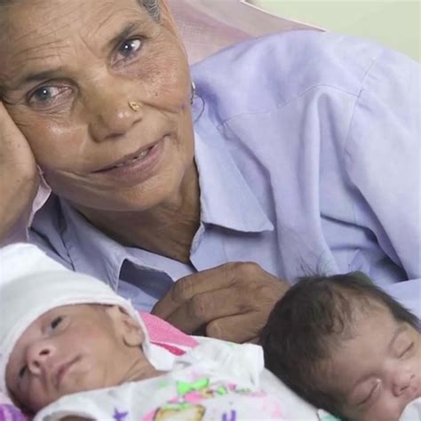 age is just a number 74 year old grandmother gives birth to spectacular twins