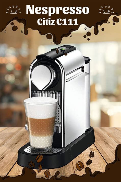 With its new design, citiz continues to please both nespresso coffee drinkers and design lovers, adding a touch of elegance to espresso rituals around the globe. Nespresso Citiz C111 comes with advanced technology ...
