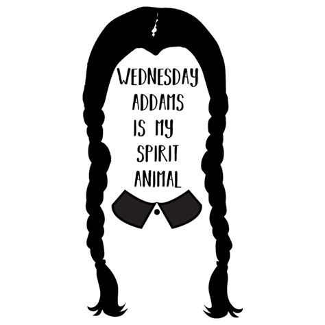 Wednesday Addams Cricut Svg Silhouettes Art Images St