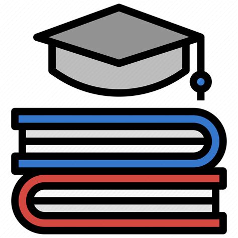 Graduation Knowledge Book Mortarboard Icon Download On Iconfinder