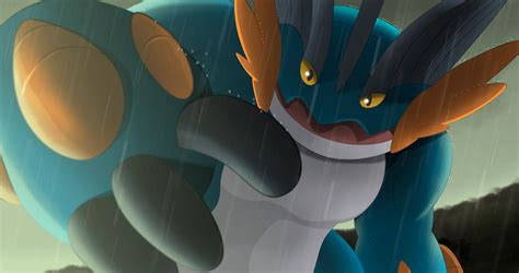 Mega Swampert By All On Deviantart