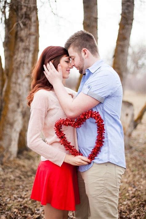 cute valentine s day couple photography ideas