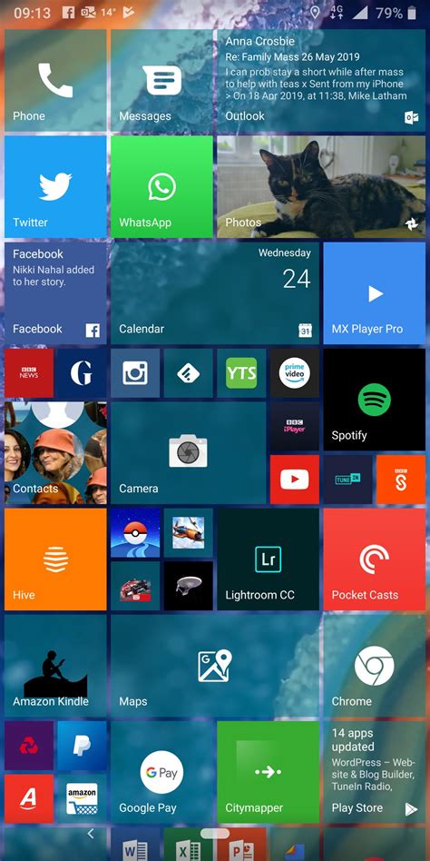 Launcher10 And Live Tiles On Android