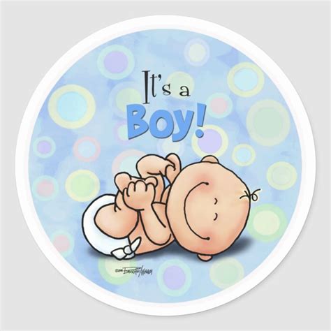 Its A Boy Congratulations Stickers Congratulations