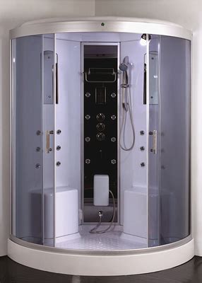 Large Steam Shower Tub Combo Jacuzzi Shower Stalls With Directional