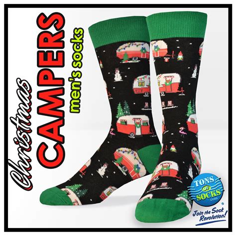 Socksmith Mens Christmas Camper Socks Final Sale