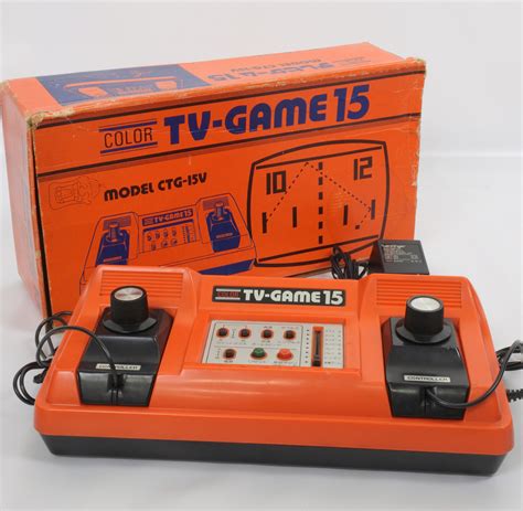 Nintendo Color Tv Game 15 Console System Boxed Ref 3076871 Ctg15v