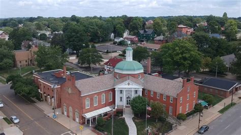 Beautiful Drone Footage Of Massillon Public Library Youtube