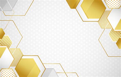 Abstract White And Gold Polygon Background 2549465 Vector Art At Vecteezy